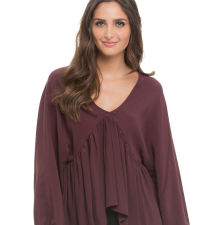 Africa Vestido midi a rayas cont8